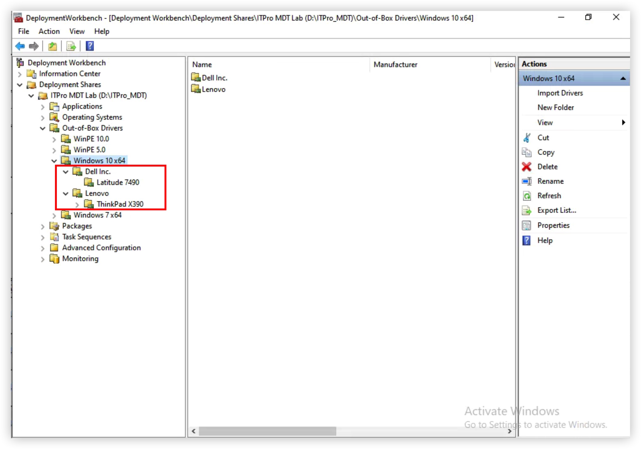 MDT部署Windows系列 (七) 进阶篇—驱动管理与自动匹配运维技术分享 ITPro